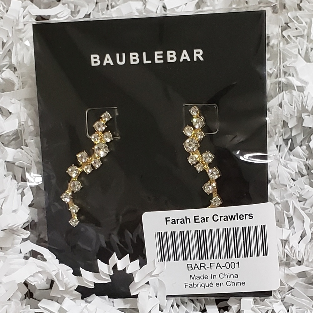 NWT Baublebar Crawler Earrings